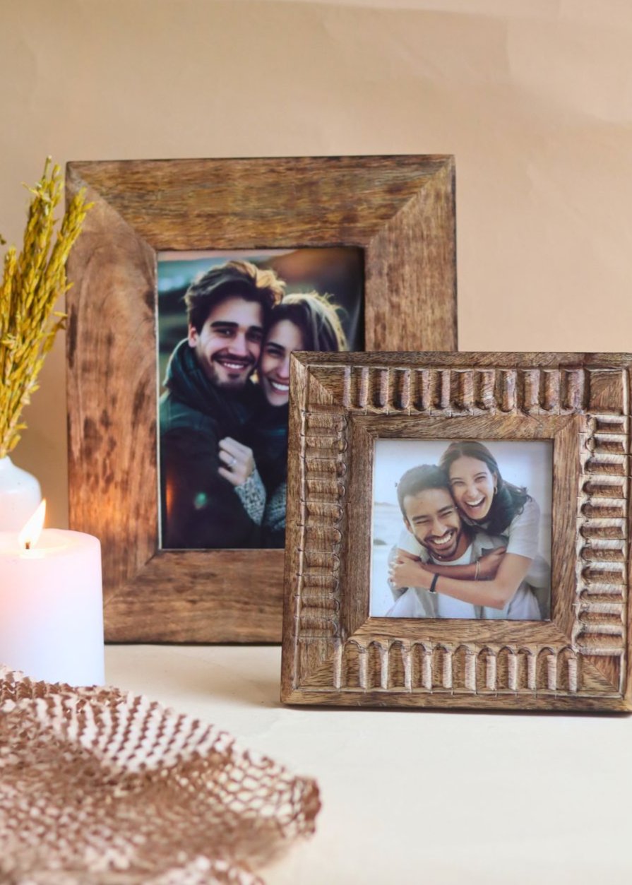 Handmade Essential Wooden Frame & Modern Square Wooden Frame