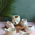 Handmade Set of 6 Pawfect Planters Set (for the price of 5)