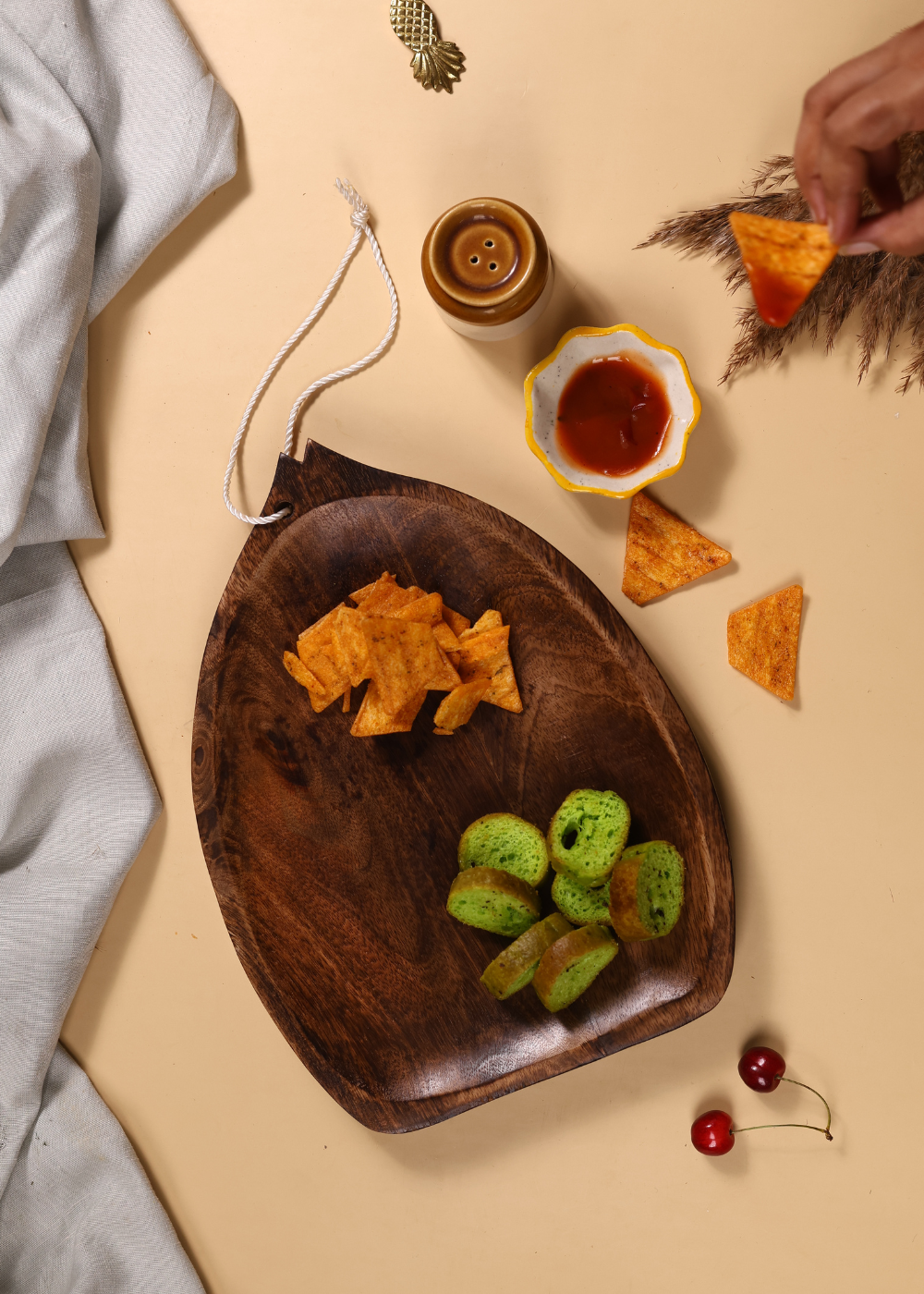 Wooden Fish Platter
