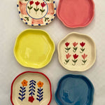 Set of 6 Delightful Treat Handmade Dessert Plate (for the price of 5) with premium quality material