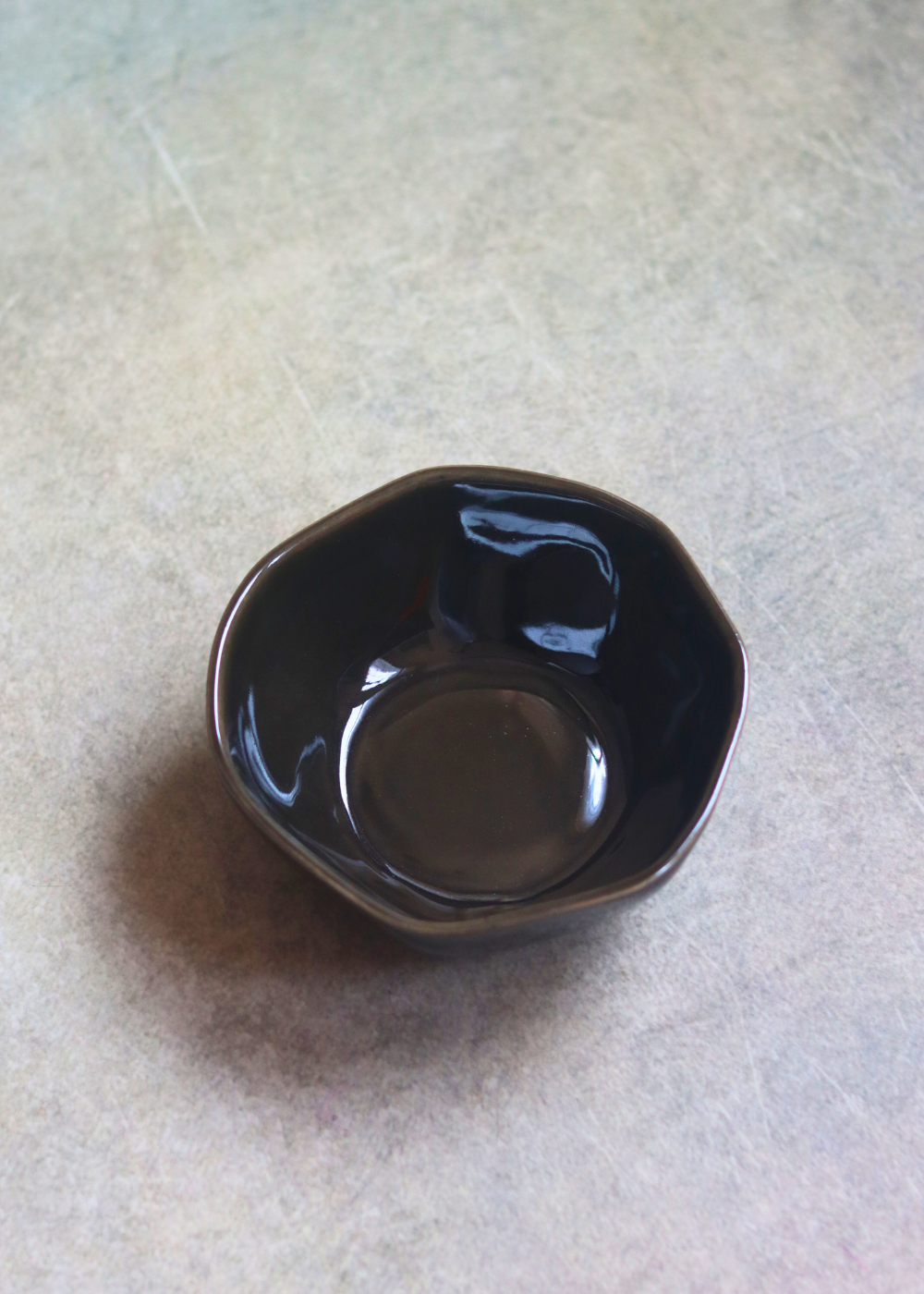Ceramic black coal mini boal