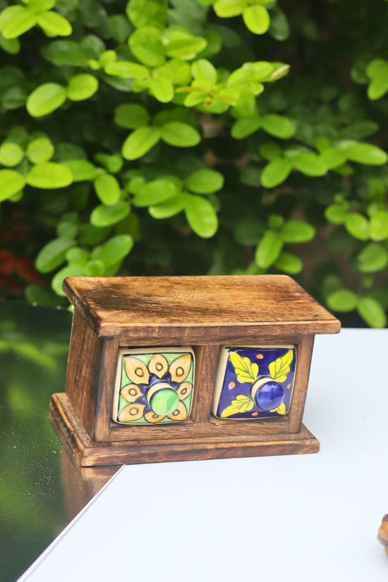 Wooden Decor Drawer – Artisan Bliss handmade in India