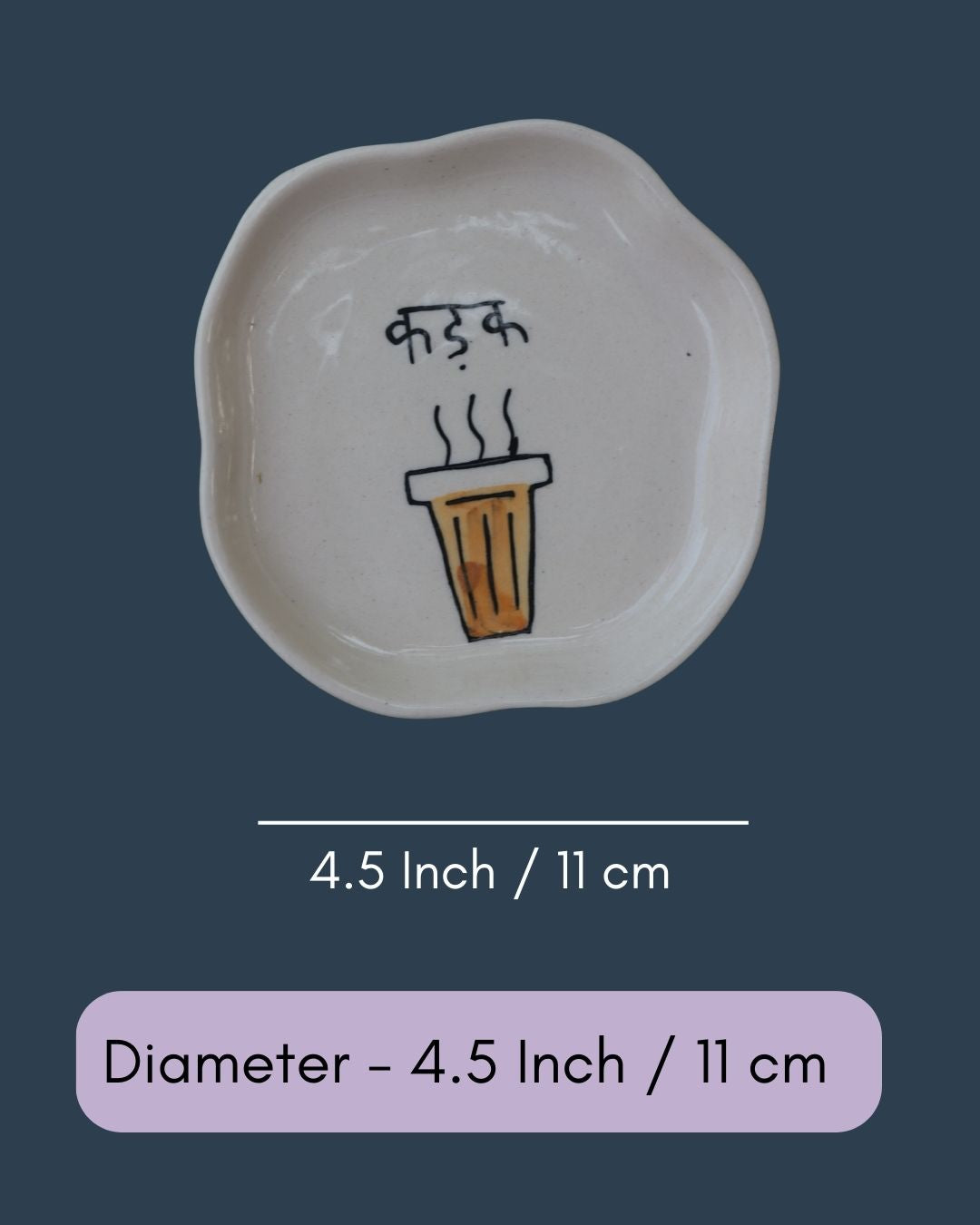 Kadak - Handmade Dessert Plate
