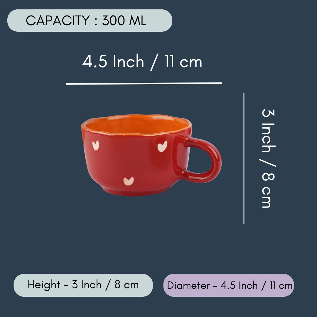 Cupid mug in a gift box