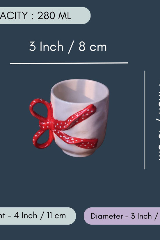 Pinteresty Bow Mug in a Gift Box
