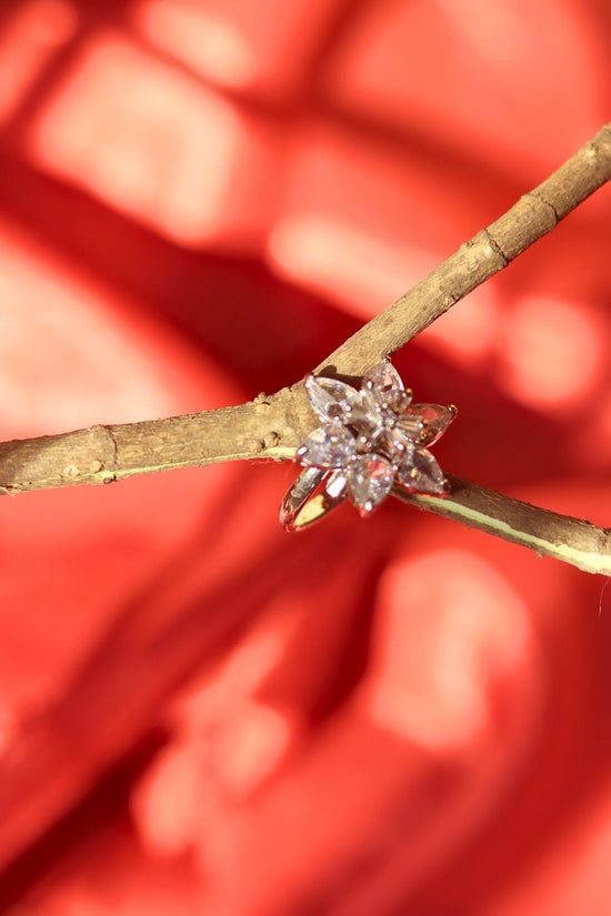 Floral Bliss Ring with premium quality material