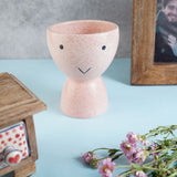 Smiley face Vase made by ceramic