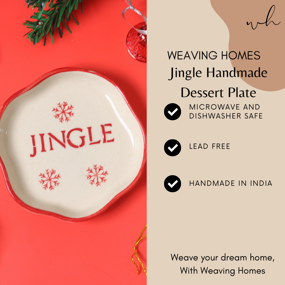 Jingle dessert plate specifications