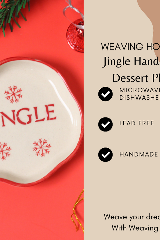 Jingle dessert plate specifications