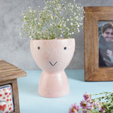 Smiley face Vase handmade in india