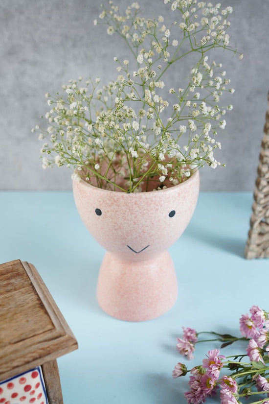 Smiley face Vase with premium quality material