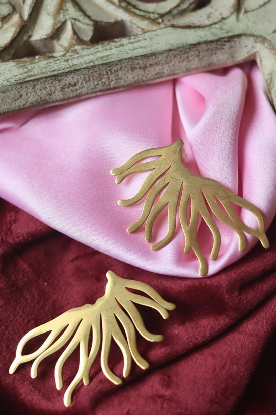 Anti tarnish Gold Statement EarCuffs