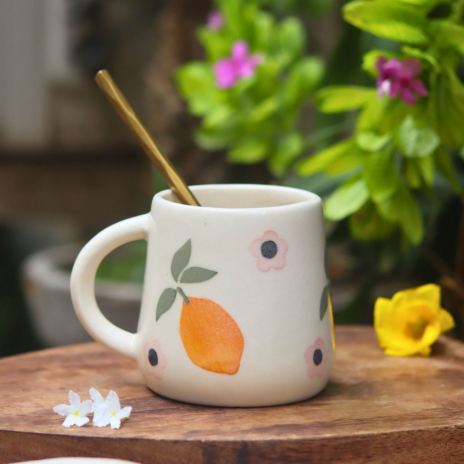 Handmade Citrus Mug