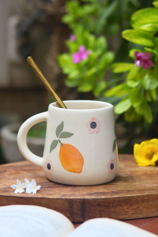 Handmade Citrus Mug