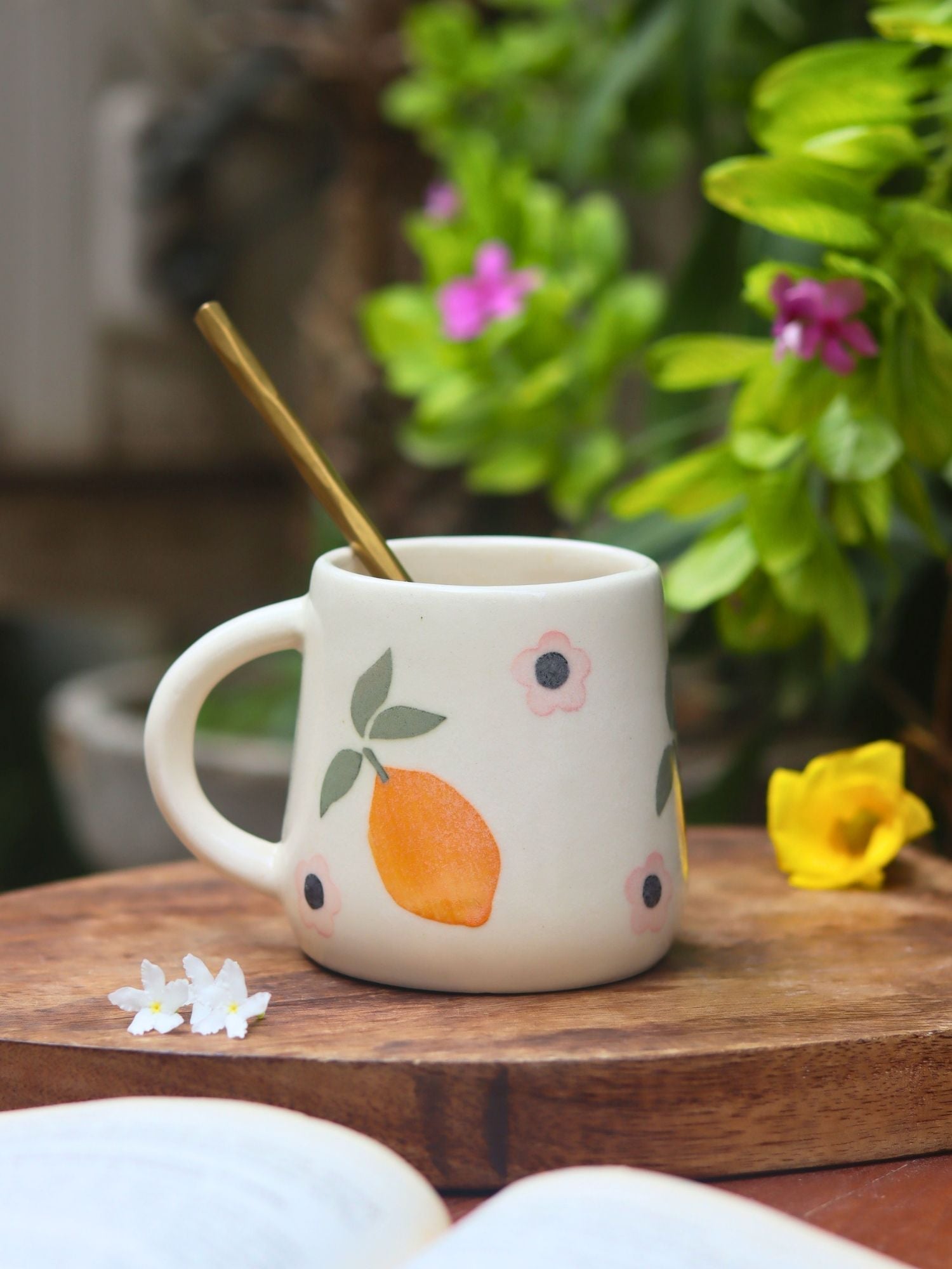 Handmade Citrus Mug