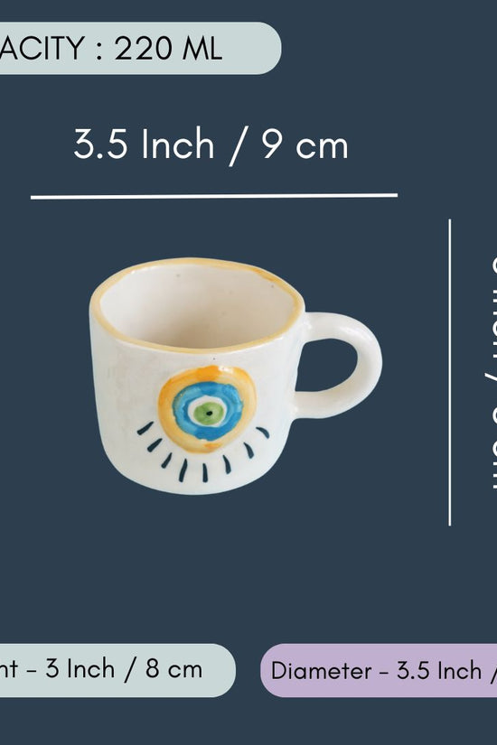 Abstract Evil Eye Mug