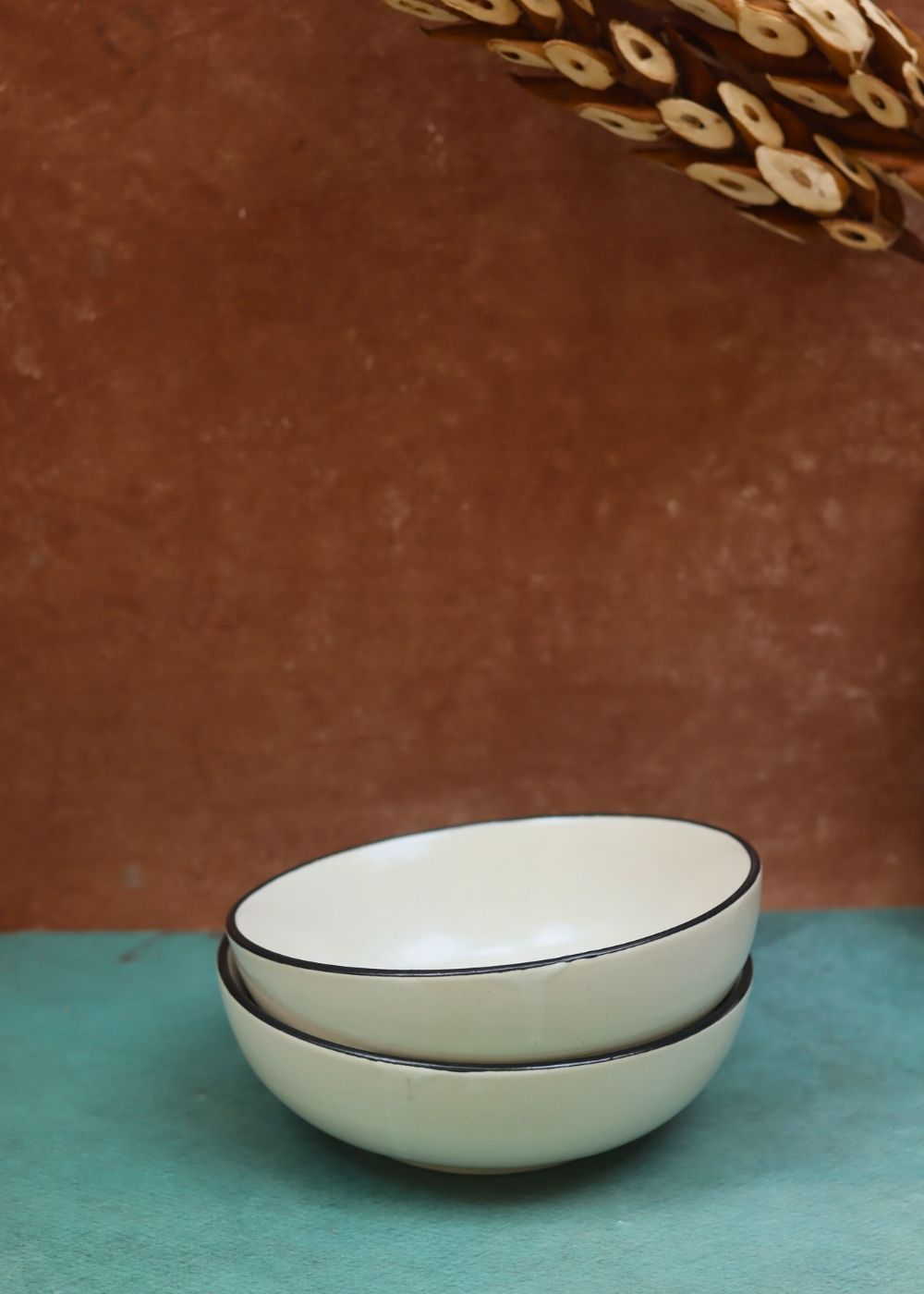 Basic White Curry Bowl made by ceramic