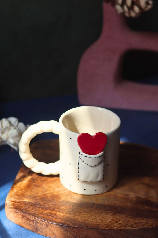 Love Letter Mug made by ceramic