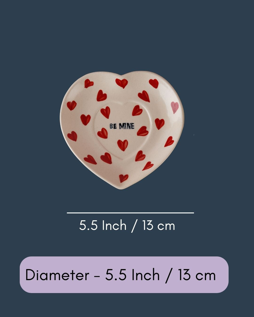 Be Mine Heart Platter