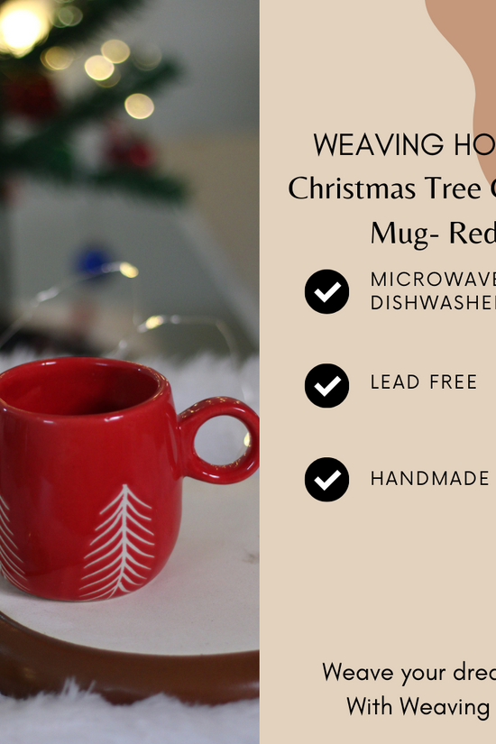 Christmas tree cuddle mug specifications