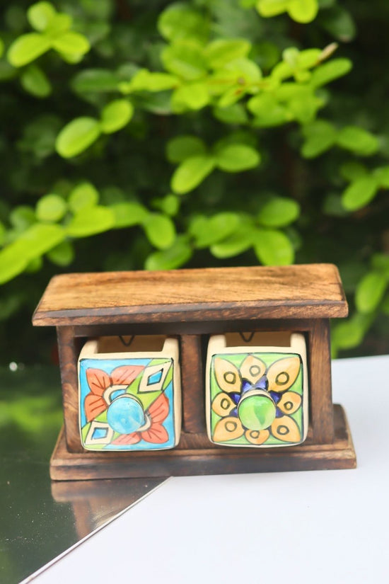handmade Wooden Decor Drawer – Floral Bliss