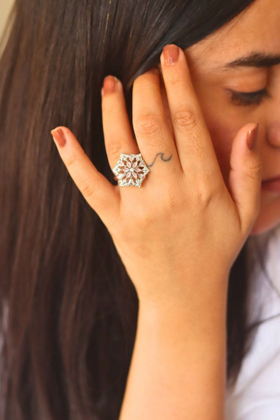 Waterproof Pink Radiance Ring