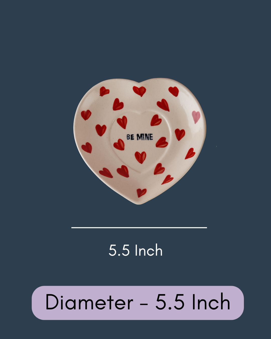 Be Mine Heart Platter