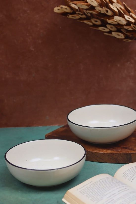 Basic White Curry Bowl  with premium quality material