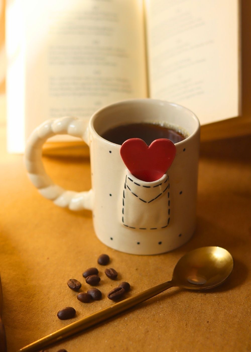Love Letter Mug handmade in India