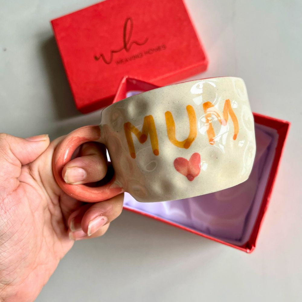 MUM Mug in a Gift Box made by ceramic