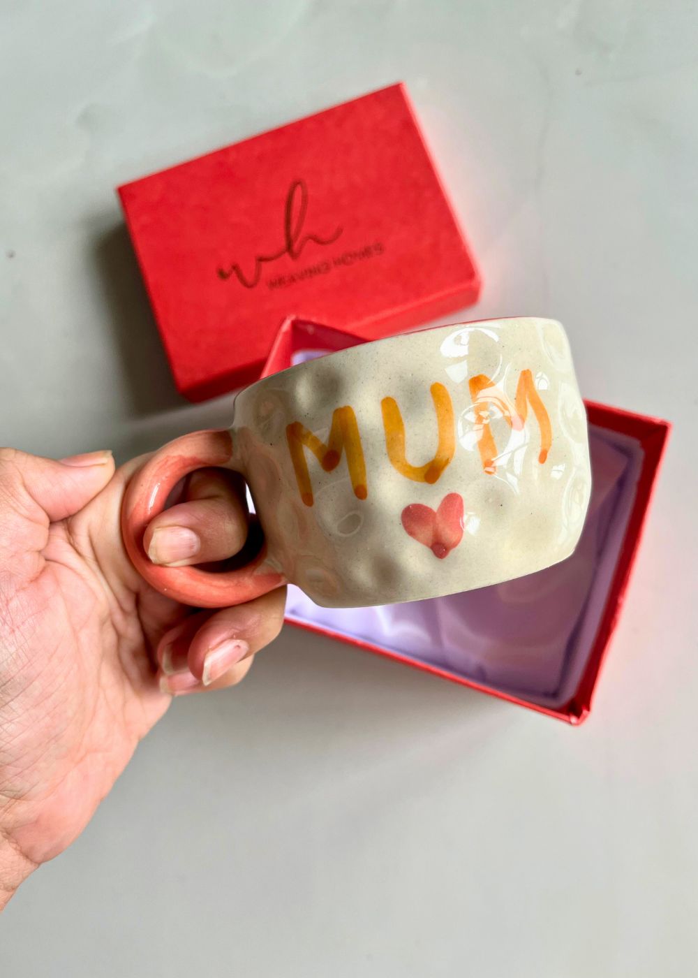 MUM Mug in a Gift Box made by ceramic