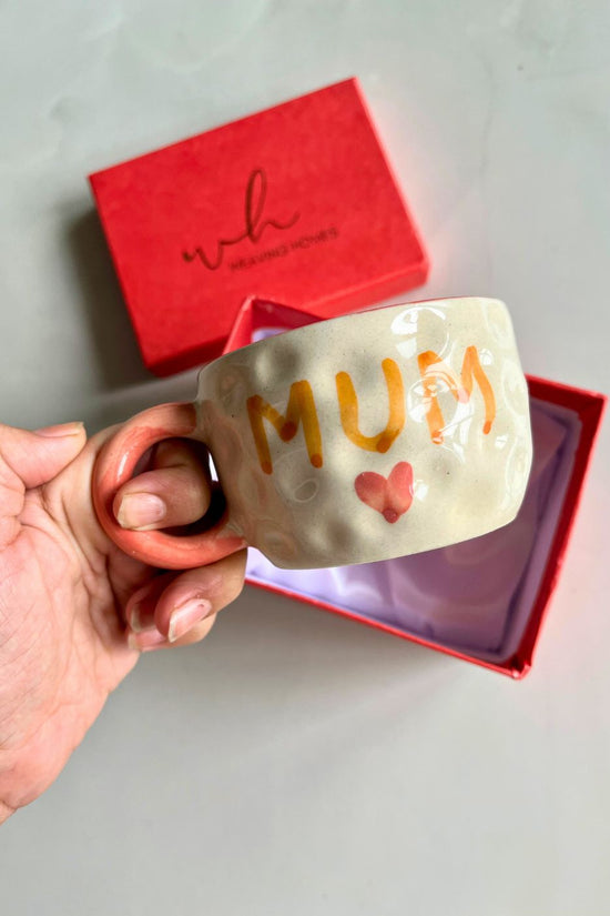 MUM Mug in a Gift Box made by ceramic