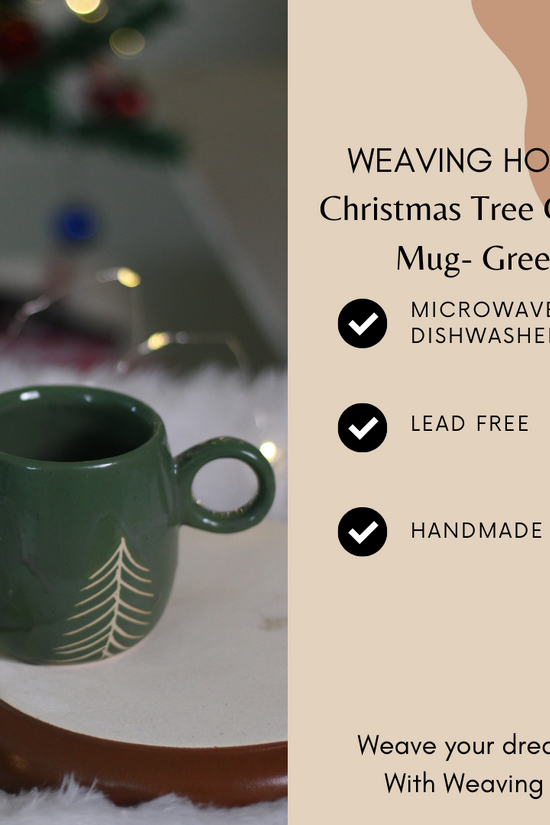 Christmas tree cuddle mug specifications