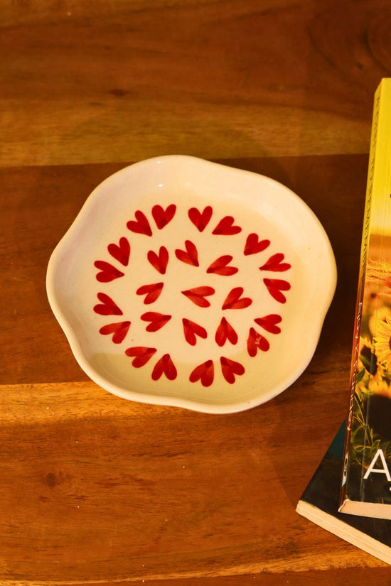 handmade dessert plate
