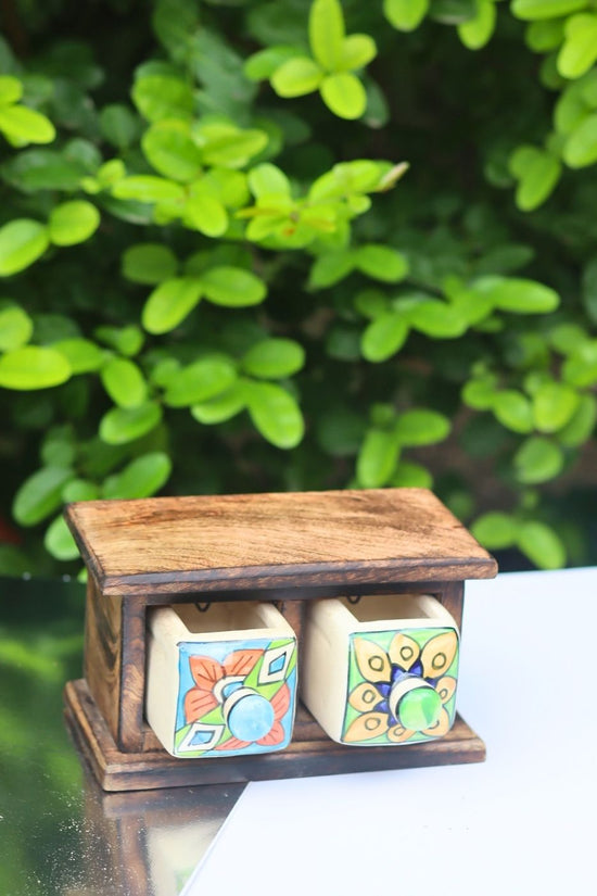 Wooden Decor Drawer – Floral Bliss with premium quality material