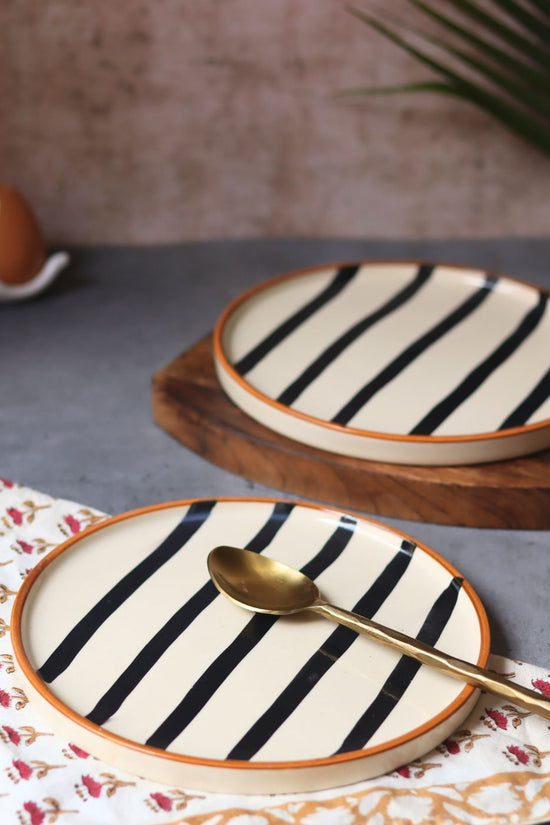 Zebra - Platter handmade in india