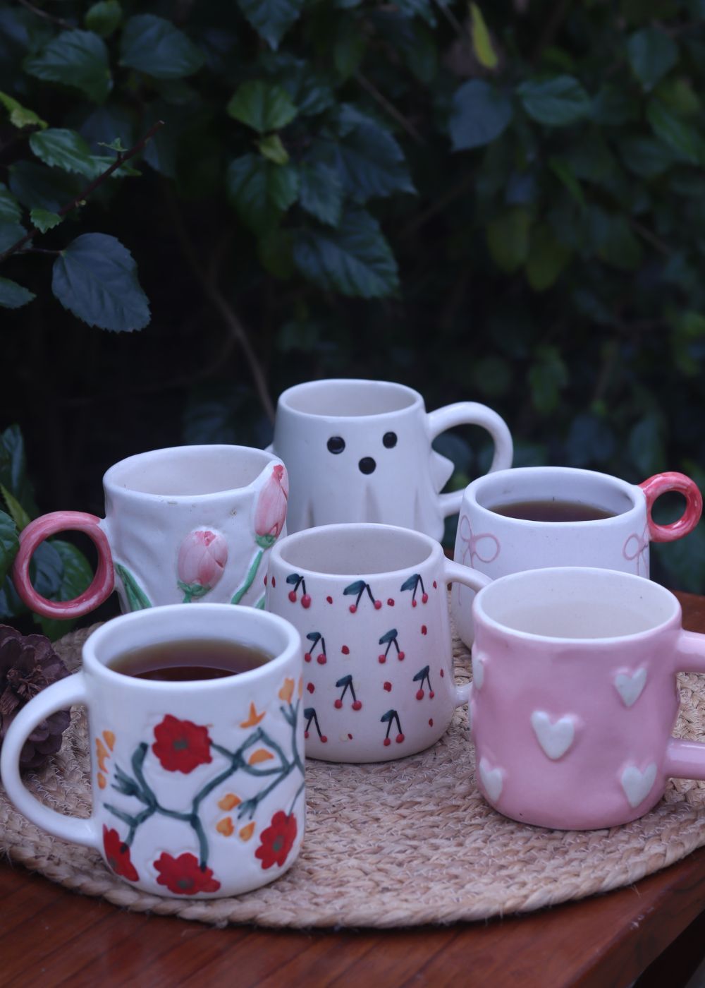 Set of 6 Coffee Lovers Delight Mugs (for the price of 5) with premium quality material