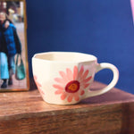 Handmade Flower Coffee Mug