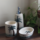 handmade bathroom set, made by ceramic 