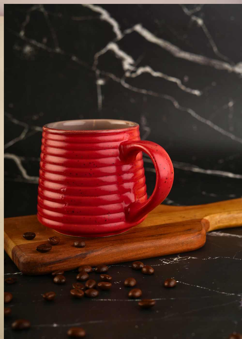 hot red mug made in india