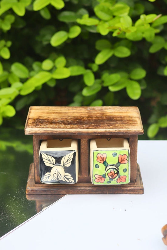Handmade Wooden Decor Drawer – Wildflower