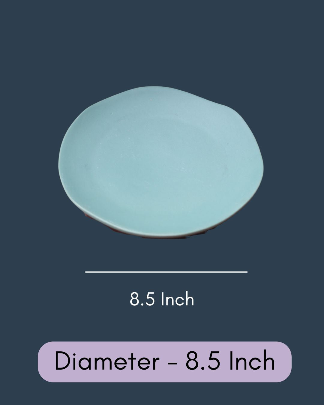 Misfit Snack Plate - Teal