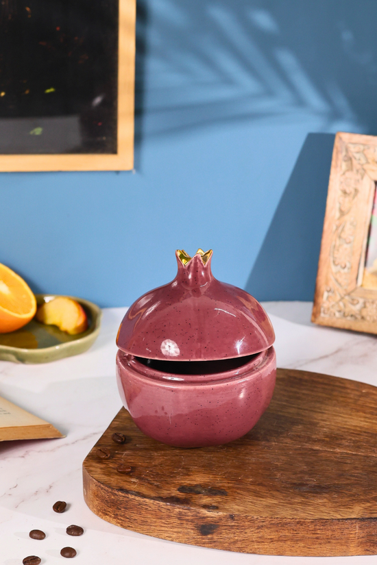 ceramic lilac anar jar 