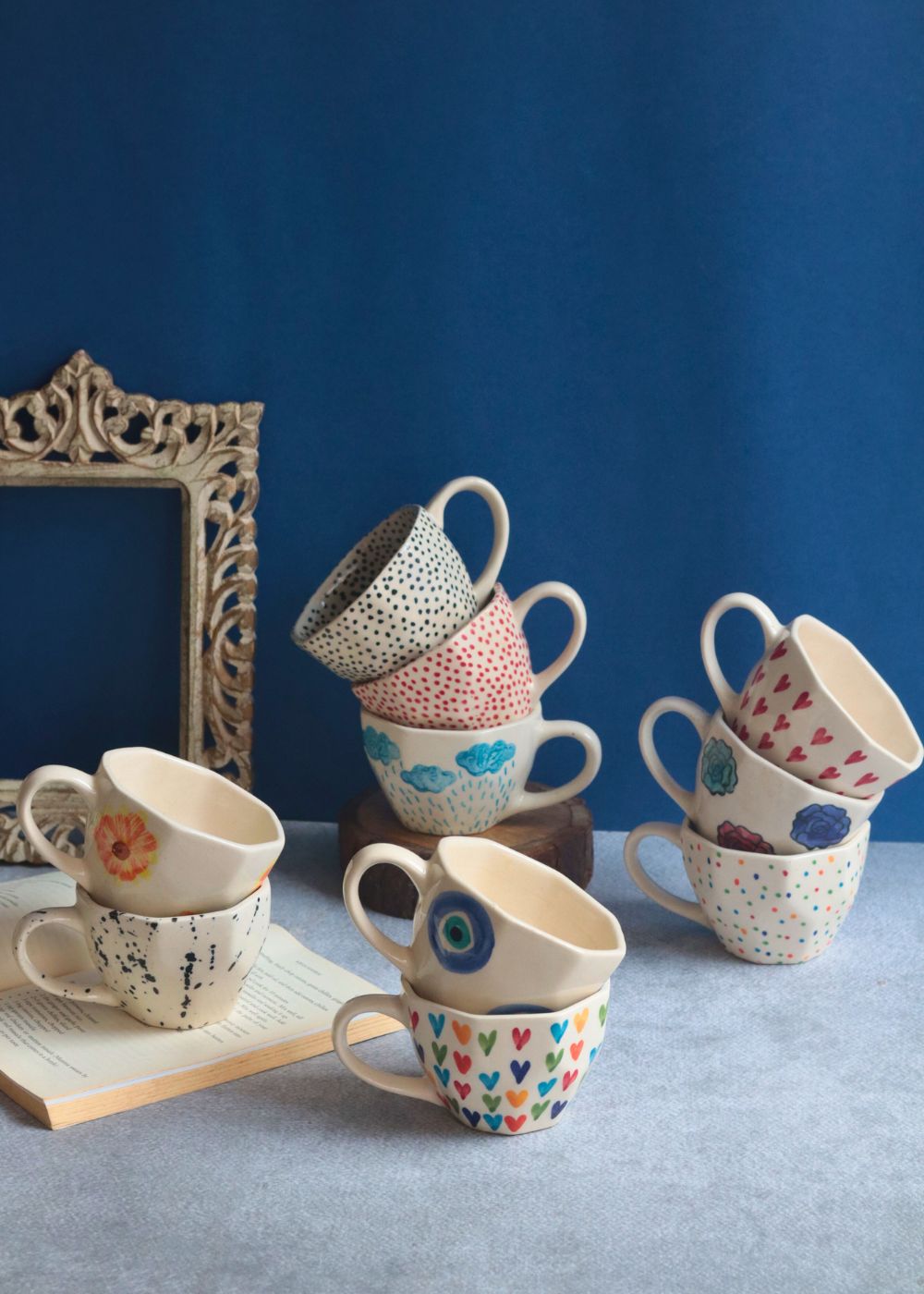 Handmade Set of 10 Best Selling Mugs (For the Price of 7)