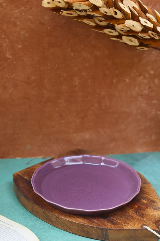 handmade Lavender Snack Plate