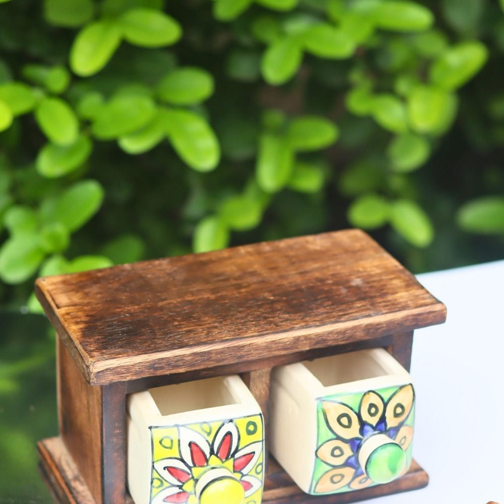 Wooden Decor Drawer – Tribal Art made by wooden