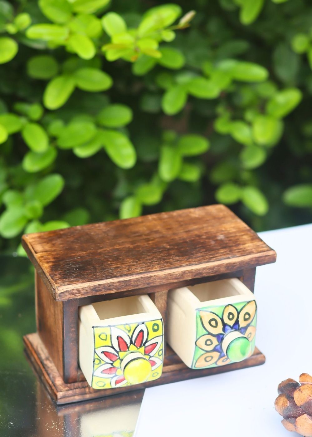 Wooden Decor Drawer – Tribal Art made by wooden