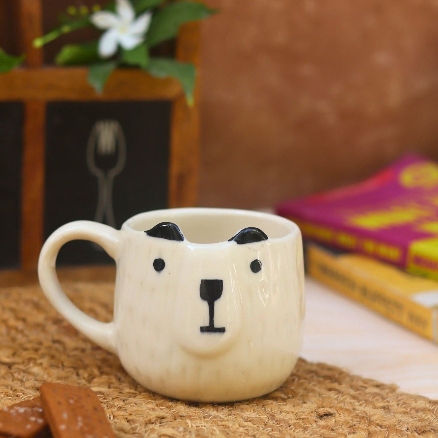 Panda Mug made by ceramic