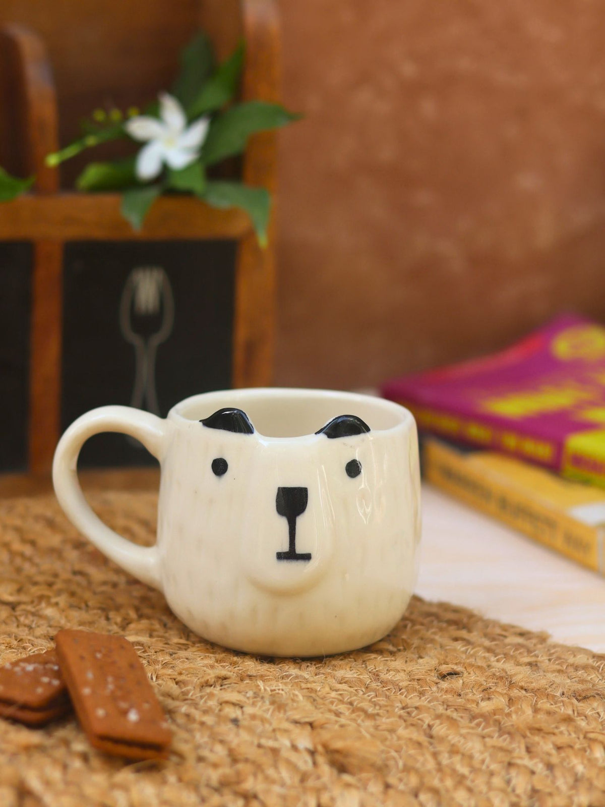 Panda Mug made by ceramic