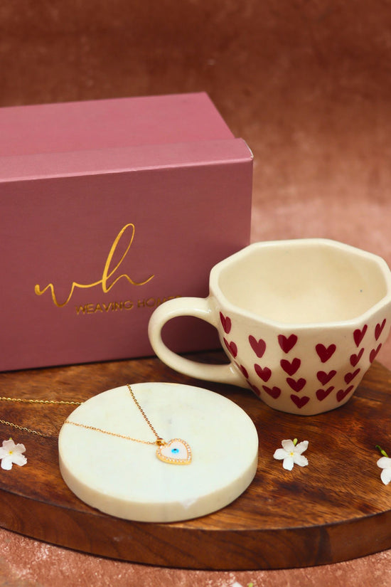  Heart Karva Chauth hamper with premium quality material